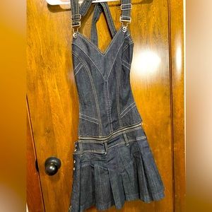 Denim Overalls Dress!🔥